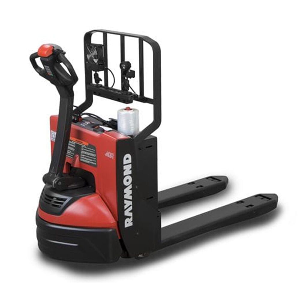 Transpaleta con operador a pie